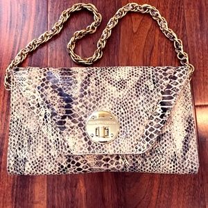 Elliott Lucca Leather Clutch detachable strap